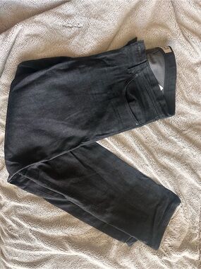 Naked & Famous Denim Black Straight Chinos